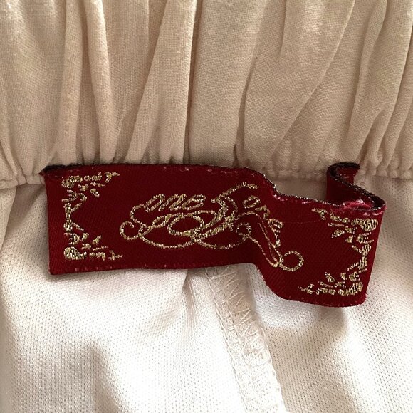 One 5 One Women's Crochet Cream Shorts Lined Size L Cotton - Picture 6 of 8